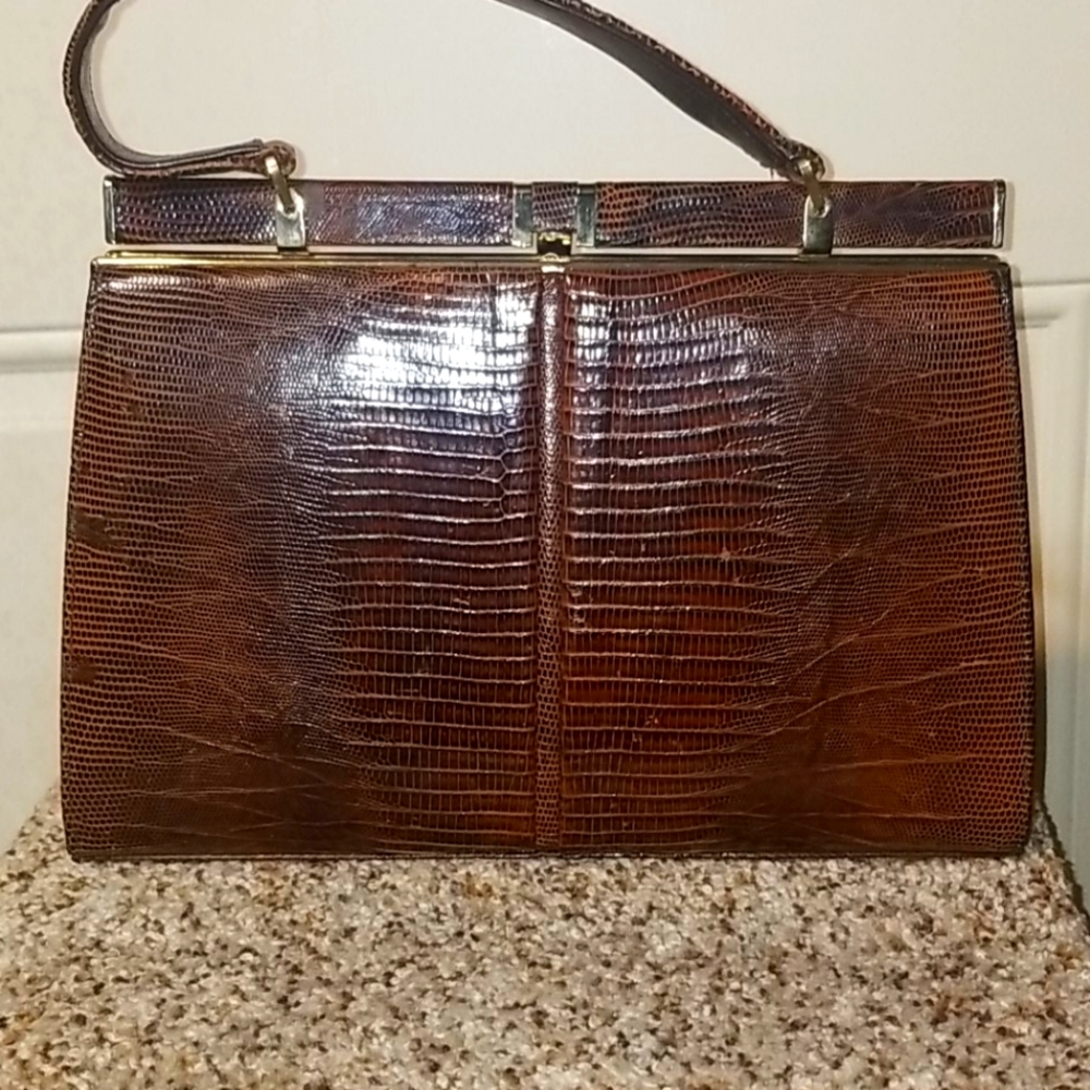 Lizard skin pocket book